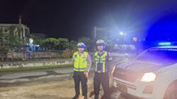 Satlantas Polres Sekadau Intensifkan Blue Light Patrol Cegah Balap Liar Usai Sahur