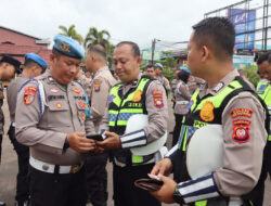 Sipropam Polres Ketapang Gelar Gaktiplin, Cek Sikap Tampang dan Handphone Personel