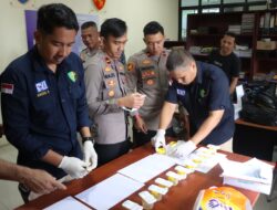 Para Pejabat Utama Polres Sekadau Jalani Tes Urine, Wujud Komitmen Bersih Narkoba