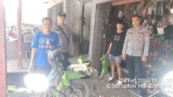 Samapta Polsek Menyuke Imbau Warga Tingkatkan Kewaspadaan Di Siang Hari