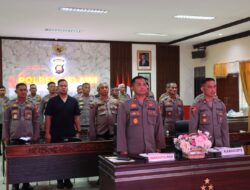 Waka Polres Melawi Ikuti Zoom Rapat Pimpinan, Kapolres Hadir Langsung di Polda Kalbar