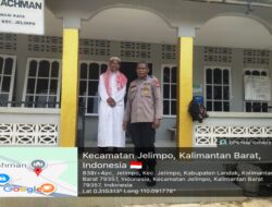Polsek Ngabang Laksanakan Pengamanan Shalat Jumat di Masjid Baiturrahman Ngabang Dan Masjid Baiturrachman Jelimpo Situasi Kondusif