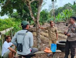 Bhabinkamtibmas Polsek Mempawah Hulu Sambangi Warga Binaan di Desa Sompak