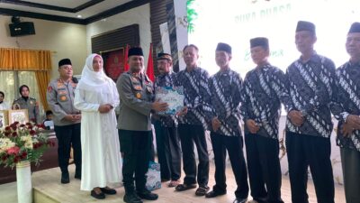 Pererat Silaturahmi di Bulan Ramadan,Polres Melawi Gelar Buka Puasa Bersama Purnawirawan Polri Dan Santri