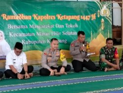 Kapolres Ketapang Gelar Safari Ramadhan 1447 H di Masjid Sirajul Mukminin, Pererat Silaturahmi dan Salurkan Bantuan Sosial