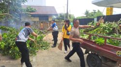 Wujud Nyata Pengabdian Ditengah Masyarakat, Polres Ketapang Gelar Bhakti Religi Bersihkan Masjid Dan Fasilitas Umum