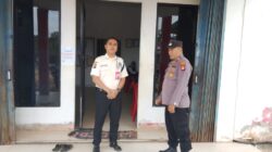 Patroli Kamtibmas Polsek Kuala Behe Sambangi Obyek Vital, Pastikan Situasi Tetap Kondusif