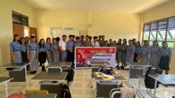 POLSEK MEMPAWAH HULU LAKSANAKAN SOSIALISASI PENERIMAAN POLRI TAHUN 2026 DI SMAN 3 MEMPAWAH HULU