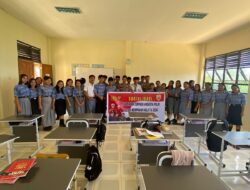 POLSEK MEMPAWAH HULU LAKSANAKAN SOSIALISASI PENERIMAAN POLRI TAHUN 2026 DI SMAN 3 MEMPAWAH HULU