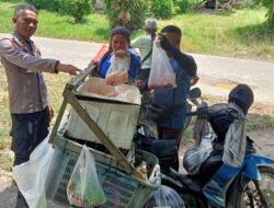 Melalui Sambang, Kanit Binmas Polsek Sebangki Pererat Hubungan dengan Penjual