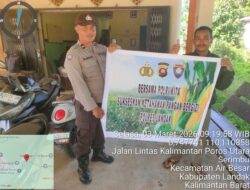Polisi Ajak Warga Bersatu Sukseskan Ketahanan Pangan Bergizi