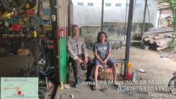 Polisi Ingatkan Karyawan Bengkel Saat Patroli Siang, Ini Pesan Pentingnya