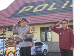 Kapolres Melawi Tekankan Kesiapan Seluruh Personel Dalam Operasi Terpusat Ketupat Kapuas 2026