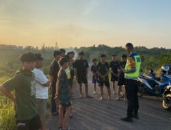 Respon Cepat Satlantas Polres Melawi Lakukan Penindakan Aksi Balap liar,Dan Berhasil  Mengamankan 28 Unit Kendaraan Bermotor