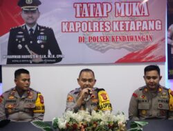 Dekat Bersama Jajarannya, Kapolres Ketapang Gelar Tatap Muka Bersama Anggota Polsek Kendawangan
