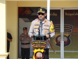 Kapolres Ketapang Pimpin Upacara Hari Kesadaran Nasional, Tiga Bhabinkamtibmas Berprestasi Terima Penghargaan