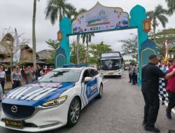 Polda Kalbar Kawal Ketat 1.210 Pemudik Gratis Khatulistiwa 2026 dengan Sistem Estafet