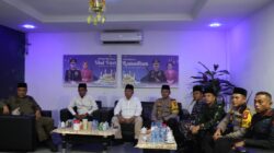 Kapolres Ketapang Bersama Forkopimda Amankan Malam Takbiran, Ikuti Zoom Meeting Bersama Kapolri