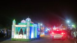 Polres Ketapang Amankan Kegiatan Takbir Keliling Hari Raya Idul Fitri 1447 H di Masjid Al Ikhlas