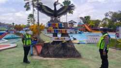 Polres Melawi Patroli dan Pengamanan Lokasi Wisata