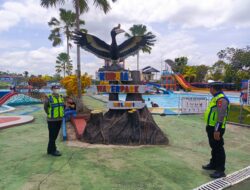 Polres Melawi Patroli dan Pengamanan Lokasi Wisata