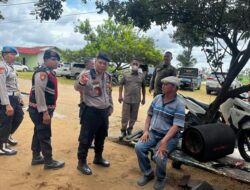 Ops Ketupat Kapuas 2026, Sat Samapta Polres Ketapang Sambangi Tempat Wisata