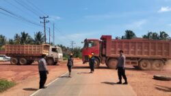 Polsek Matan Hilir Utara Laksanakan Pos Pengamanan Ops Ketupat Kapuas 2026 di KM 51 Jalan Ketapang–Sukadana