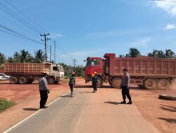 Polsek Matan Hilir Utara Laksanakan Pos Pengamanan Ops Ketupat Kapuas 2026 di KM 51 Jalan Ketapang–Sukadana