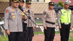 Apel Pengecekan Personel, Kapolres Melawi Tegaskan Disiplin Adalah Wajib