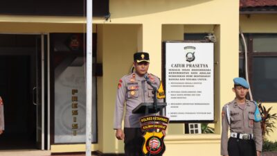 Wakapolres Ketapang Cek Kehadiran Personel Usai Cuti Lebaran, Pastikan Kesiapan Pelaksanaan Tugas