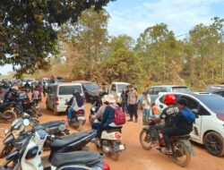 Polsek Matan Hilir Selatan Laksanakan Pengamanan Kejuaraan Idul Fitri Grasstrack of Glory 2026