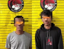 Tak Berkutik! Dua Pengedar Sabu Ditangkap Saat Santai di Rumah