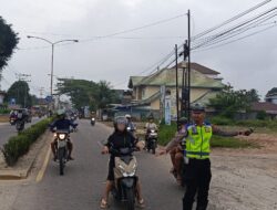 Aktivitas Kembali Normal, Satlantas Polres Melawi Gelar Ploting Point Pagi di Sejumlah Persimpangan