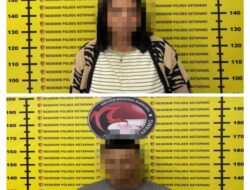 Sepasang Pria Dan Wanita Di Kecamatan Sungai Melayu Rayak Diamankan Polisi Usai Ditemukan Sabu Dirumahnya