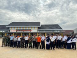 Kasat Samapta Polres Ketapang Hadiri Apel Penutupan Posko Terpadu Angkutan Udara Lebaran 2026