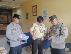 Sat Binmas Polres Melawi Sosialisasikan Call Center 110 kepada Masyarakat