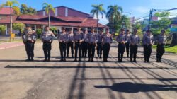 Tingkatkan Kemampuan Personil, Sat Samapta Polres Ketapang Laksanakan Laitihan Dalmas