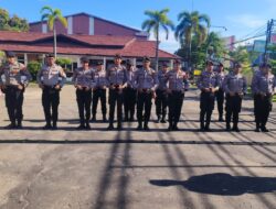 Tingkatkan Kemampuan Personil, Sat Samapta Polres Ketapang Laksanakan Laitihan Dalmas