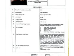 Polres Ketapang Terbitkan DPO, Buru Pelaku Penebar Teror Di Kecamatan Air Upas