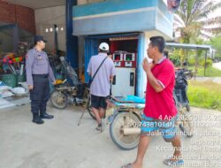 “Di Pom Mini, Polisi Bangun Kedekatan dengan Warga Lewat Imbauan Humanis”