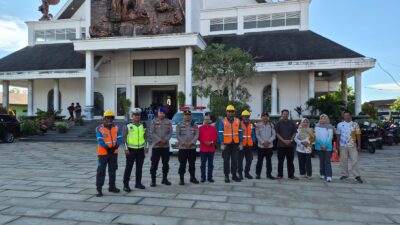 Polres Ketapang Laksanakan Pengamanan Ibadah Jumat Agung di Sejumlah Gereja