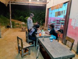 Polsek Jelai Hulu Laksanakan Patroli Malam Minggu, Antisipasi Gangguan Kamtibmas