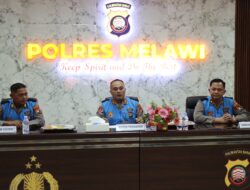 Kapolres Melawi Pimpin Rikmin Awal Penerimaan Terpadu Anggota Polri Pabanrim Polres Melawi T.A.2026