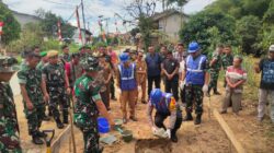 Peletakan Batu Pertama Pembangunan Jembatan Perintis Garuda 