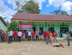 Polsek Kuala Behe Amankan Aksi Penolakan Masyarakat Adat Nyayum terhadap Rencana Pengukuran Lahan Eks PT. Kebun Aria