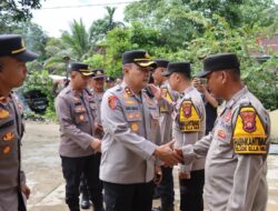 Kunjungan Kerja di Polsek Ella Hilir, Kapolres Tekankan Kinerja dan Program Pemerintah