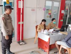 Patroli Rutin Polsek Kuala Behe di Obyek Vital, Pastikan Situasi Tetap Kondusif