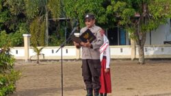 Polsek Muara Pawan Hadir di Sekolah, Kanit Binmas Jadi Pembina Upacara dan Sampaikan Edukasi Disiplin Siswa