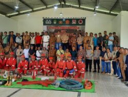 Gelar Sosialisasi Pencegahan Karhutla, Polsek Nanga Tayap Dan Polsek Tumbang Titi Gandeng PT. Lestari Abadi Perkasa Adakan Simulasi Pemadaman Titik Api