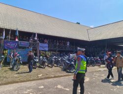 Sunmori 12 Komunitas Motor di Sekadau, Polisi Ajak Bikers Jadi Teladan di Jalan Raya